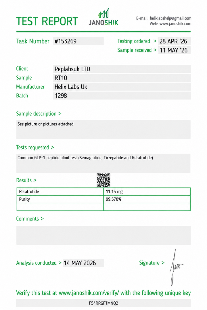 Retatrutide - Ultra-Pure Research Compound