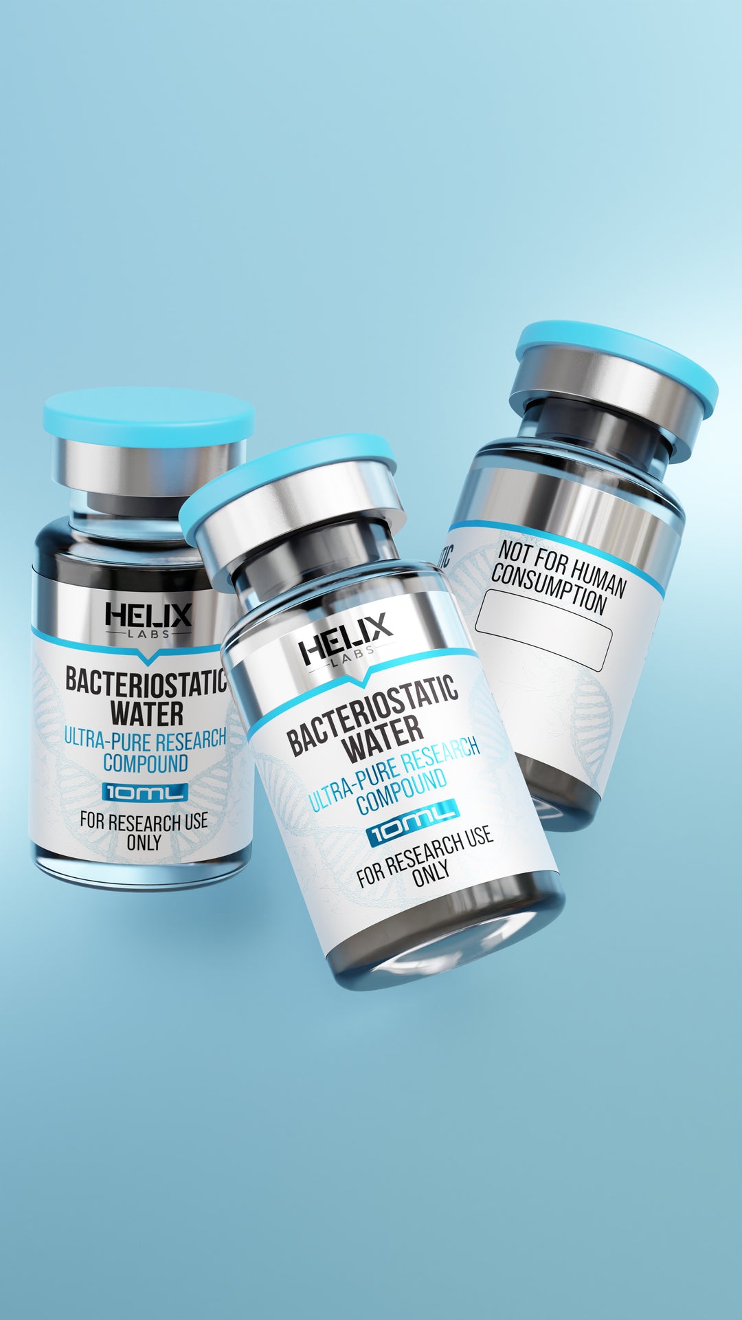 BACTERIOSTATIC MIXING WATER — Research Grade
